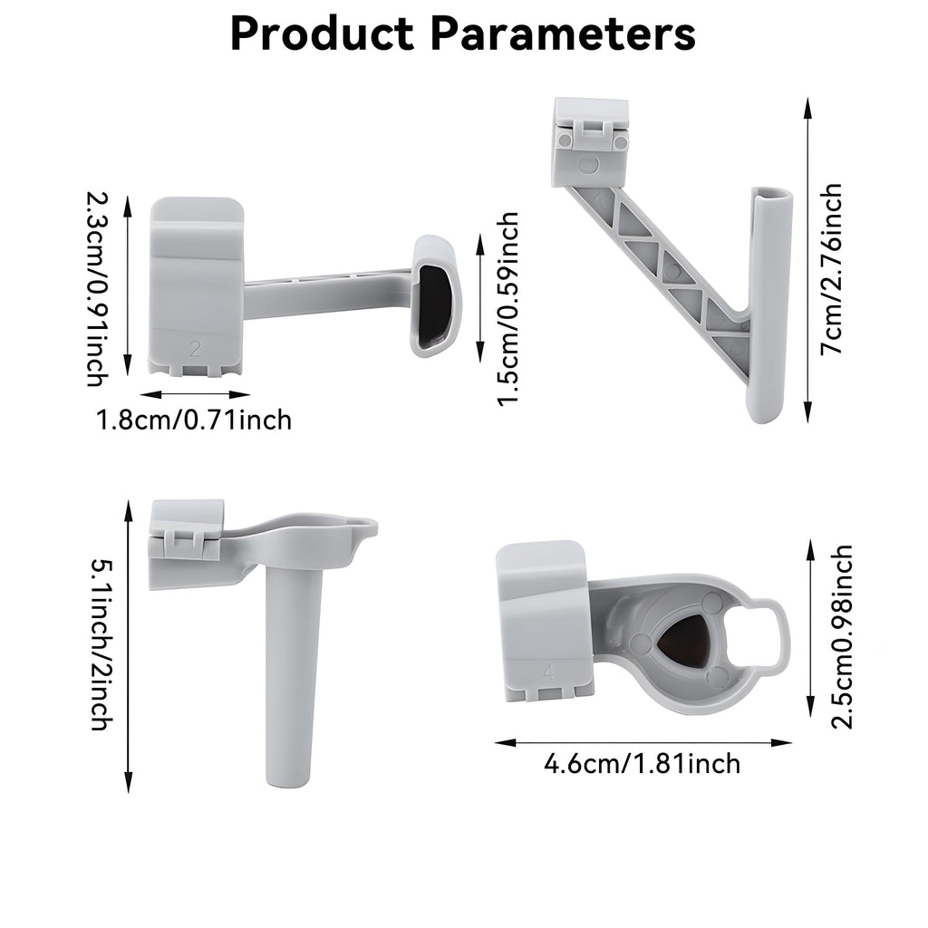 Craznick Landing Gear for DJI Mini 4 Pro – Extended Landing Legs, 25mm Height Increase, Snap-On Installation