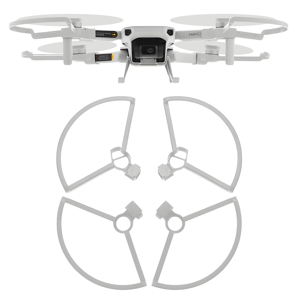 Craznick Propeller Guard for DJI Mini 2 / Mini 2 SE / Mini 4K / Mini SE – Lightweight 26g Quick-Release 4-Pack Drone Accessory