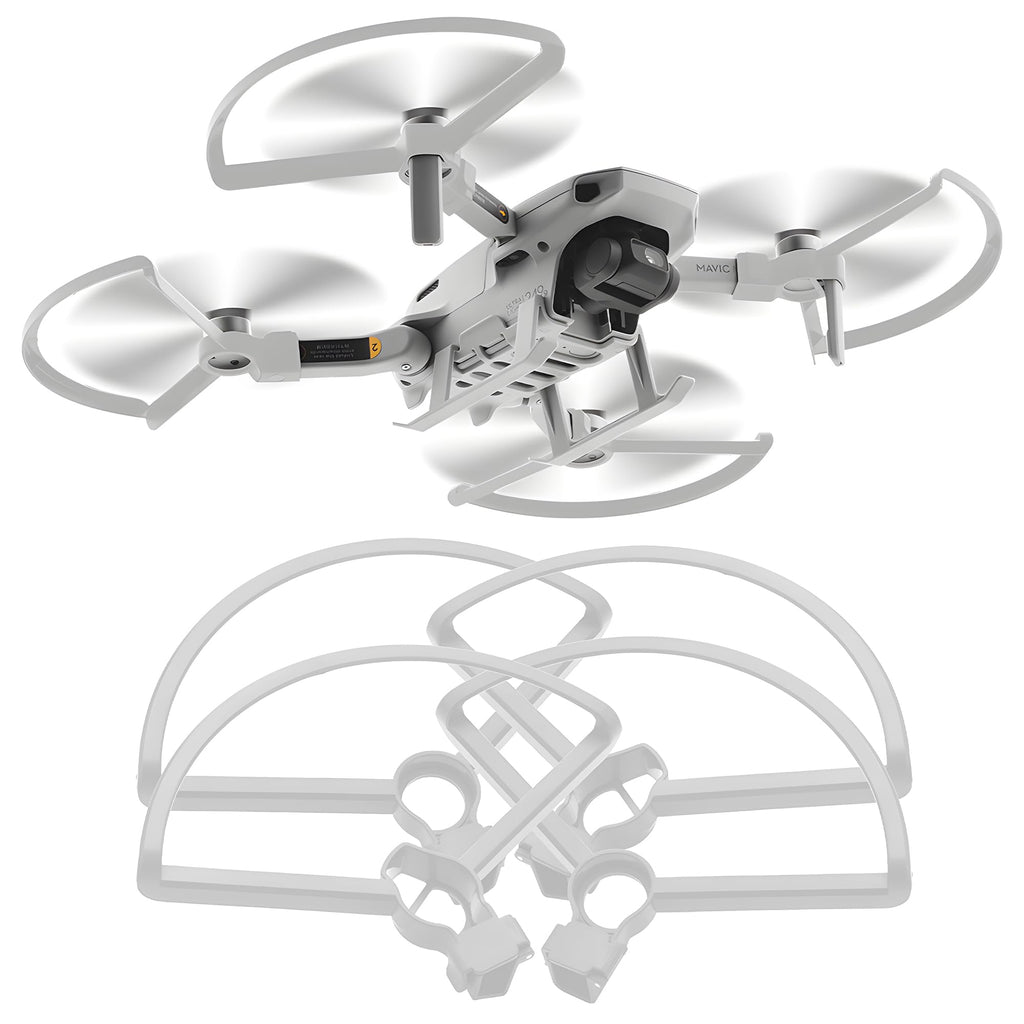 Craznick Propeller Guard for DJI Mini 2 / Mini 2 SE / Mini 4K / Mini SE – Lightweight 26g Quick-Release 4-Pack Drone Accessory