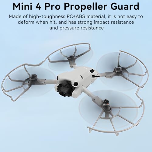 Craznick Propeller Guard for DJI Mini 4 Pro – Quick Release, ABS, 49g