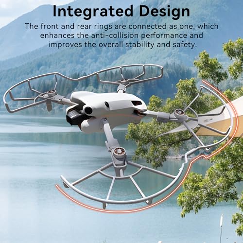 Craznick Propeller Guard for DJI Mini 4 Pro – Quick Release, ABS, 49g