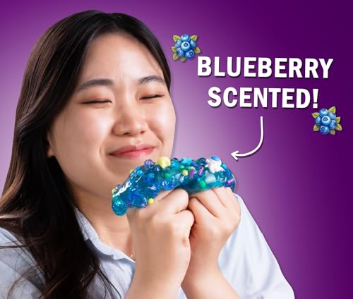 Crazy Aaron's Slime Charmers Cosmic Matter Blue Water Slime with Charms – Sensory Toy for Kids Ages 3+
