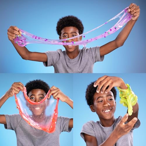 Crazy Aaron's Slime Charmers Mini Mini Mart Purple Buttery Slime – Grape Scented Sensory Toy with Food Charms (8.2 oz)