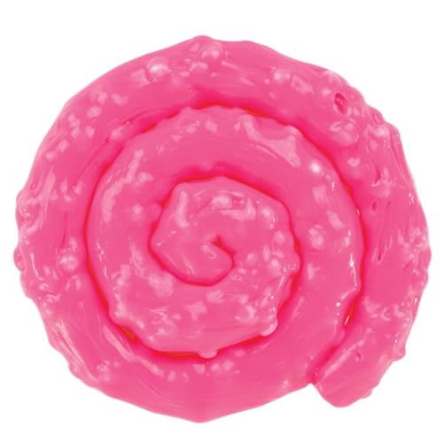 Crazy Aaron's Sponge Putty Thinking Putty – Hot Pink with Beads, Never Dries Out (3.2 oz, Made in USA)