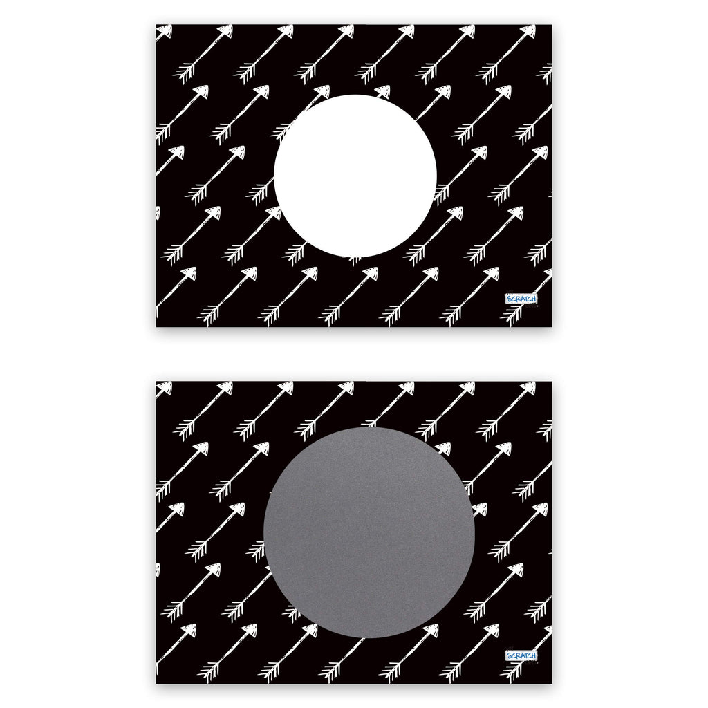 Create Your Own Scratch Off Surprises: 20 Pack of Arrow Design Cards and Stickers from My Scratch Offs