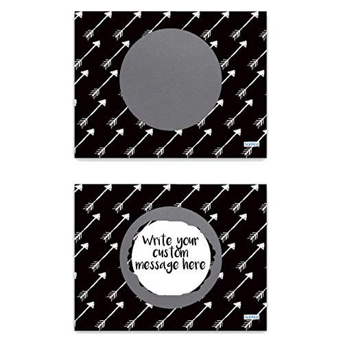 Create Your Own Scratch Off Surprises: 20 Pack of Arrow Design Cards and Stickers from My Scratch Offs