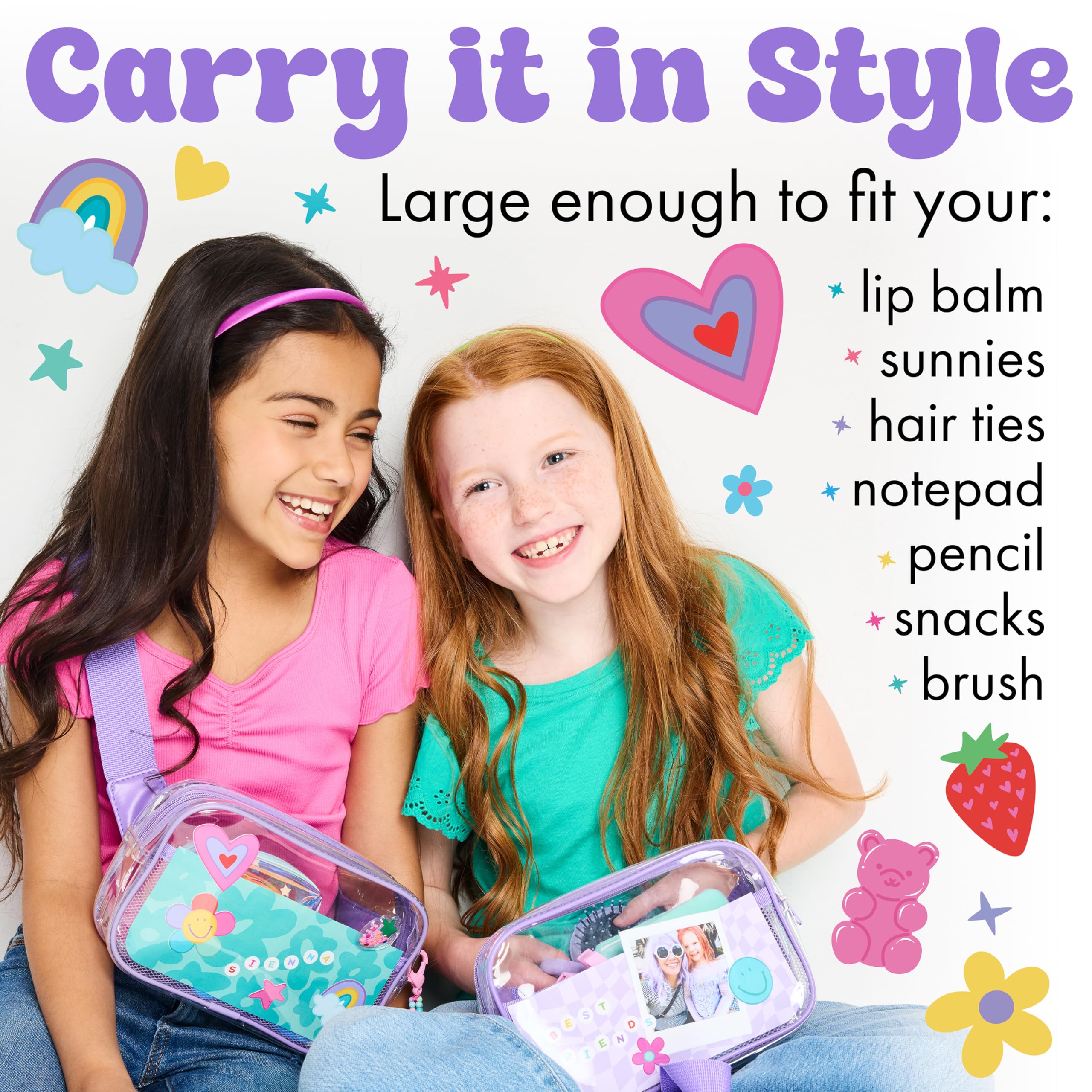 Creativity for Kids Chic Boutique Belt Bag - DIY Fashion Craft Kit for Girls Ages 6+