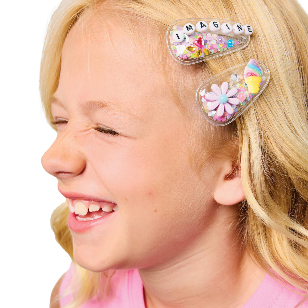 Creativity for Kids Chic Boutique Hair Clips: DIY Hair Clip Kit for Girls Ages 6+