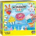 Creativity for Kids Easy Sparkle Window Art Kit – 7 Peel-and-Press Designs for Ages 6+