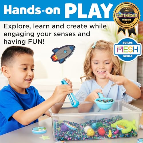Creativity for Kids Outer Space Sensory Bin – Space Toys for Toddlers Ages 3-5+