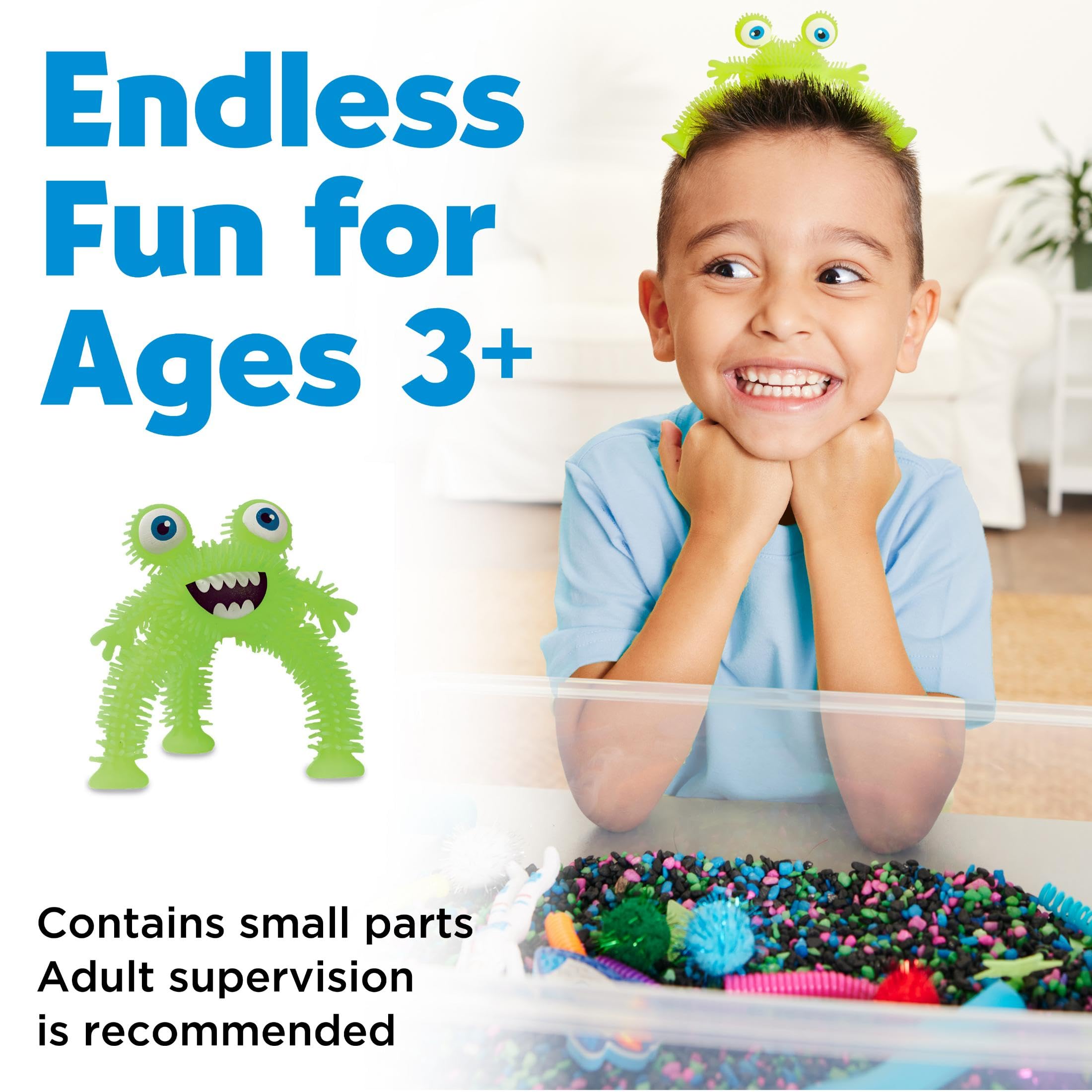 Creativity for Kids Outer Space Sensory Bin – Space Toys for Toddlers Ages 3-5+