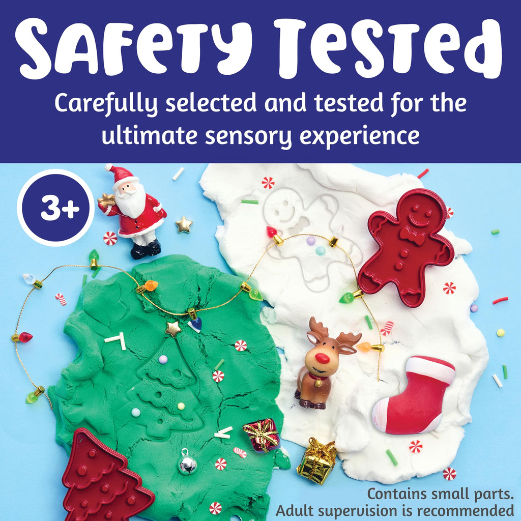 Creativity for Kids Sensory Pack Christmas – Portable Sensory Play Kit for Toddlers Ages 3+