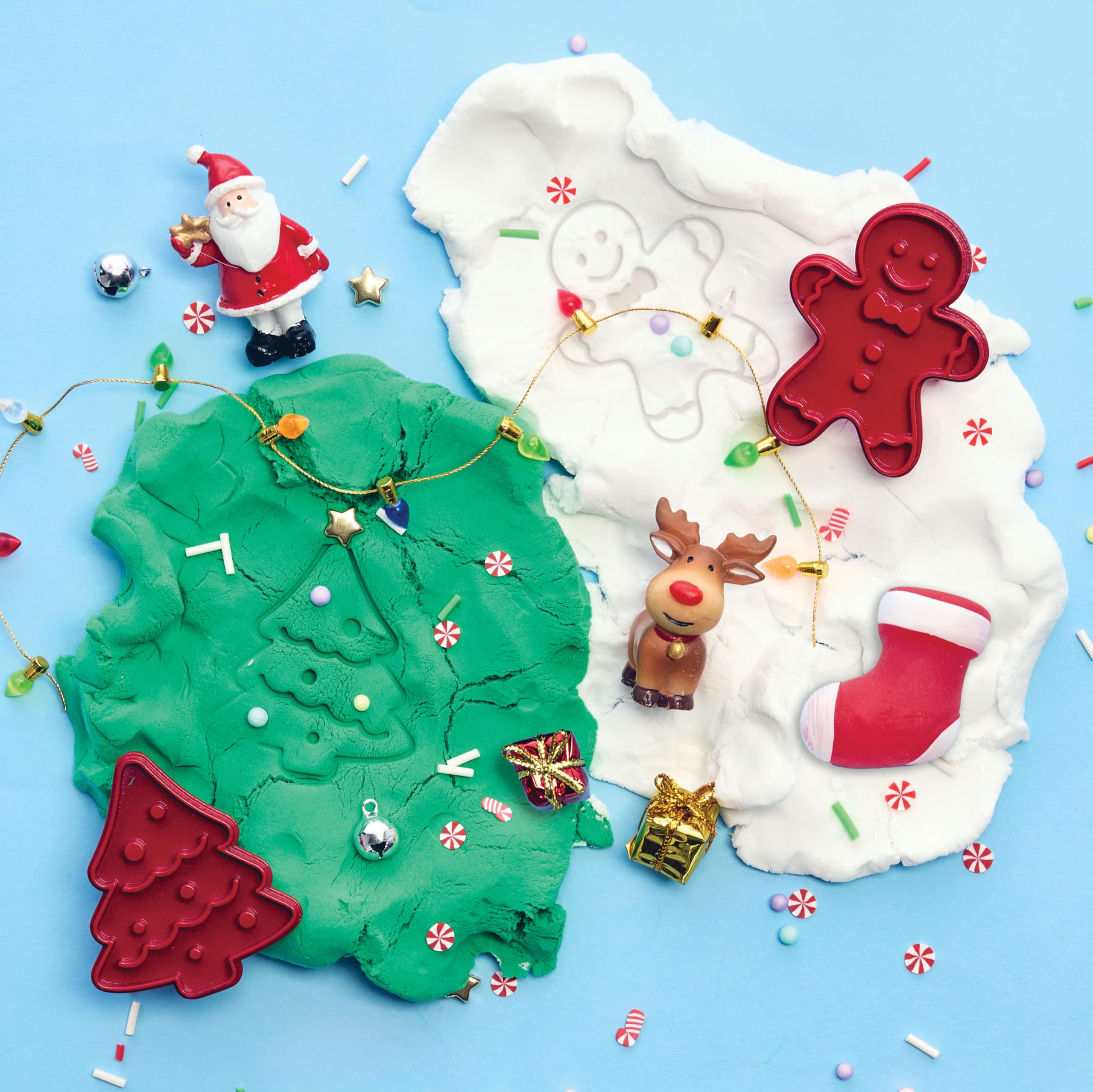 Creativity for Kids Sensory Pack Christmas – Portable Sensory Play Kit for Toddlers Ages 3+