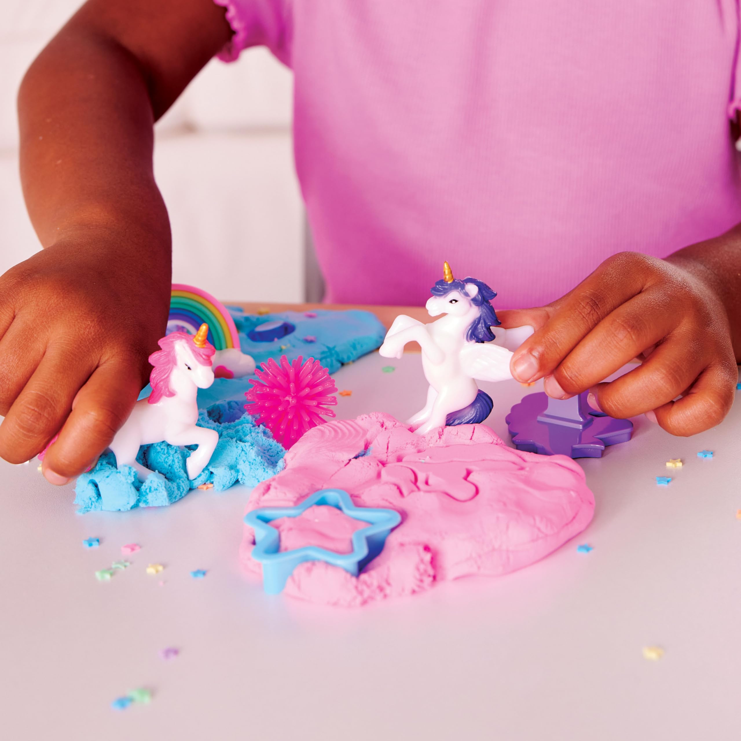 Creativity for Kids Unicorn Sensory Pack - Toddler Toys with Cloud Clay, Stamps & Figurines, Ages 3+