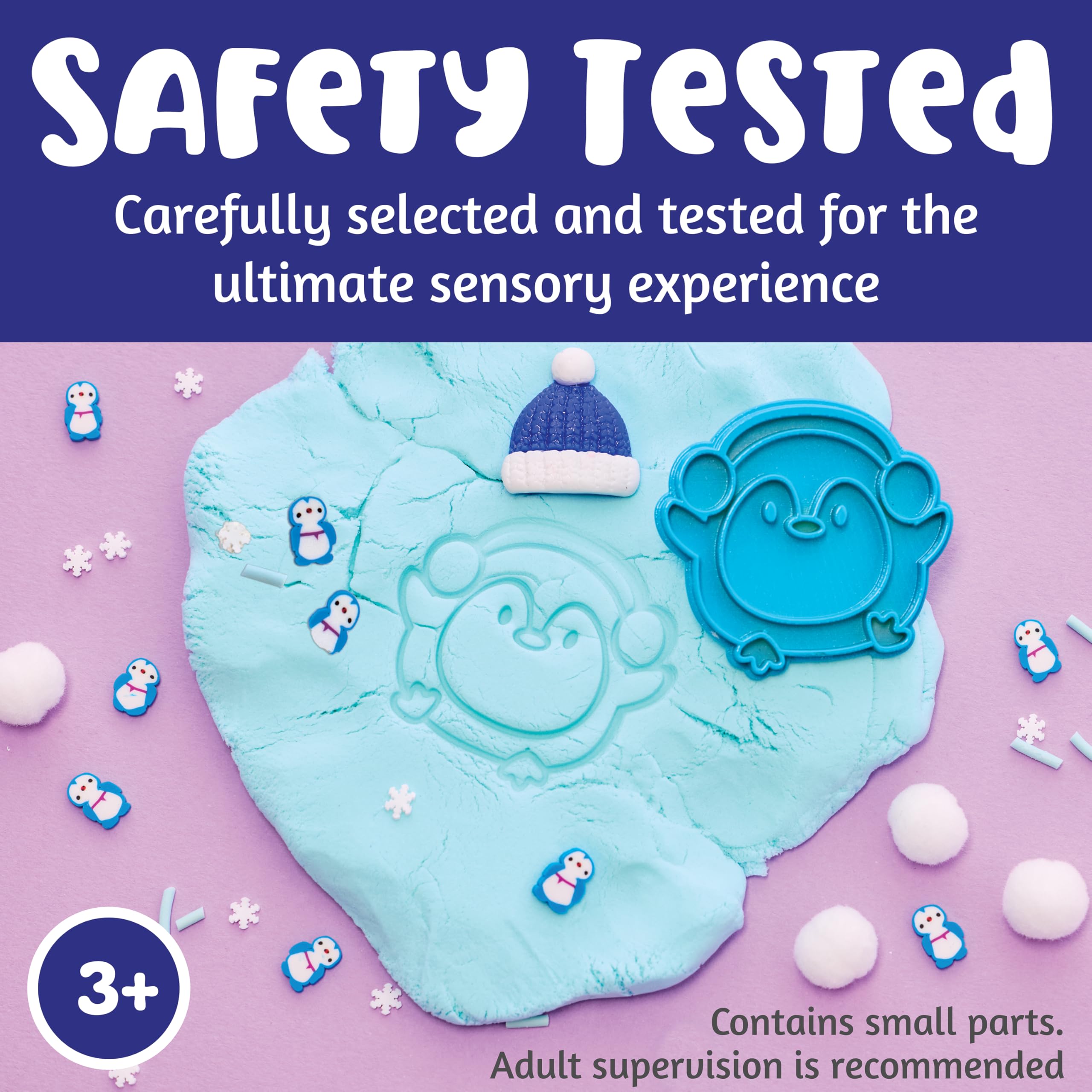 Creativity for Kids Winter Sensory Pack – Toddler Christmas Crafts & Sensory Toys for Ages 3+