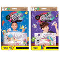 Creativity for Kids Wonder Worlds 3D Coloring Craft Kit 2 Pack - Outer Space & Underwater Voyage for Ages 5+
