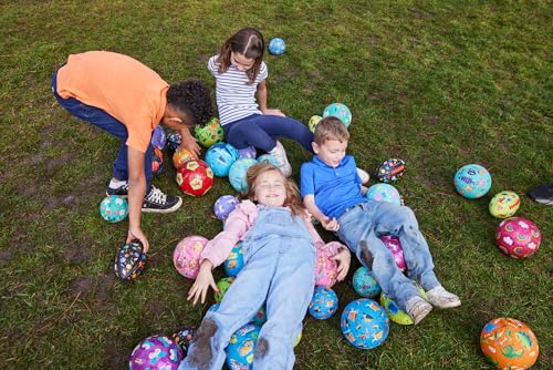 Crocodile Creek 7-Inch Space Exploration Playground Ball - Durable Rubber Kickball for Kids Ages 3+