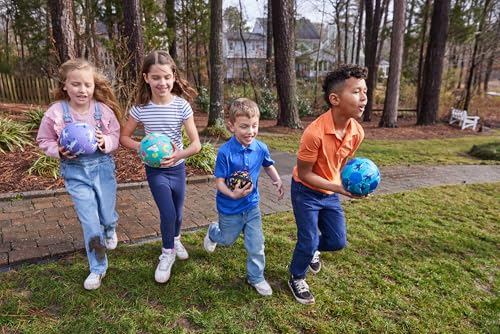 Crocodile Creek Shark Reef Playground Ball – Durable Rubber Ball for Kids Ages 3+ – PVC-Free & BPA-Free