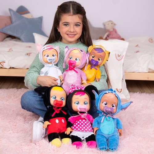 Cry Babies Disney Mickey Mouse 9.8-Inch Plush Doll That Cries Real Tears with Pacifier