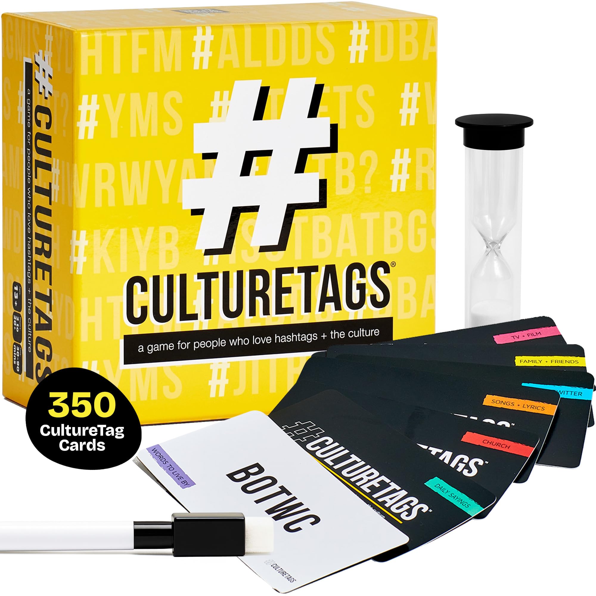 CultureTags Card Game – Know Your Hashtags & Pop Culture References