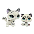 Custom Flocked Pet and Baby Bobble Head Set – Handmade OOAK Fan Art (2 Pieces)
