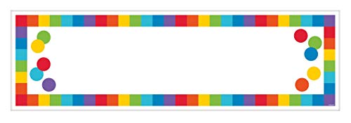 Customizable Giant Sign Banner – 65x20 Inch Rainbow Party Banner with 120 Adhesive Letters