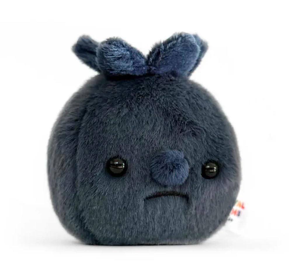 Cute Apple Plush Keychain – Kawaii Fruit Charm for Bags and Backpacks