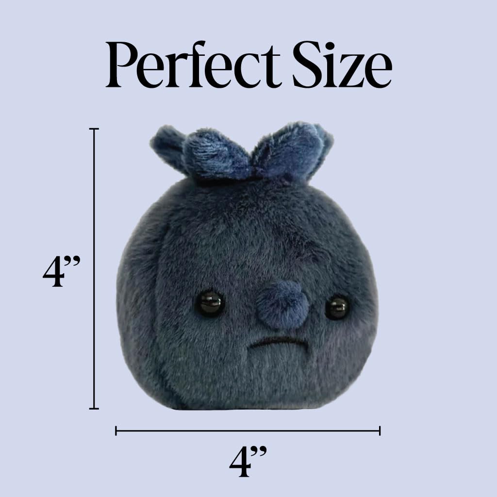 Cute Apple Plush Keychain – Kawaii Fruit Charm for Bags and Backpacks