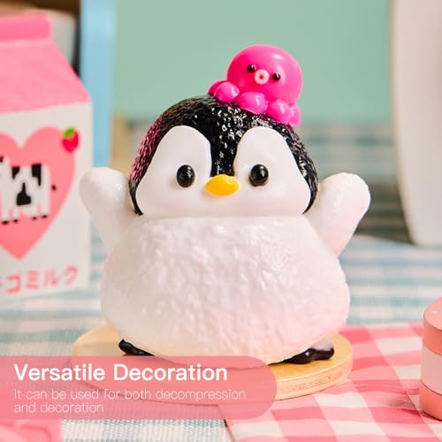 Cute Penguin Taba Squishy Toy – Soft Silicone Stress Relief Fidget for Kids & Adults