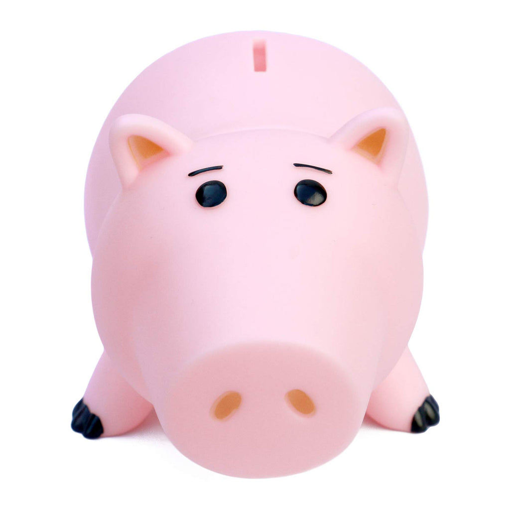 Cute Pink Piggy Bank for Kids - Plastic Coin Bank with Removable Nose