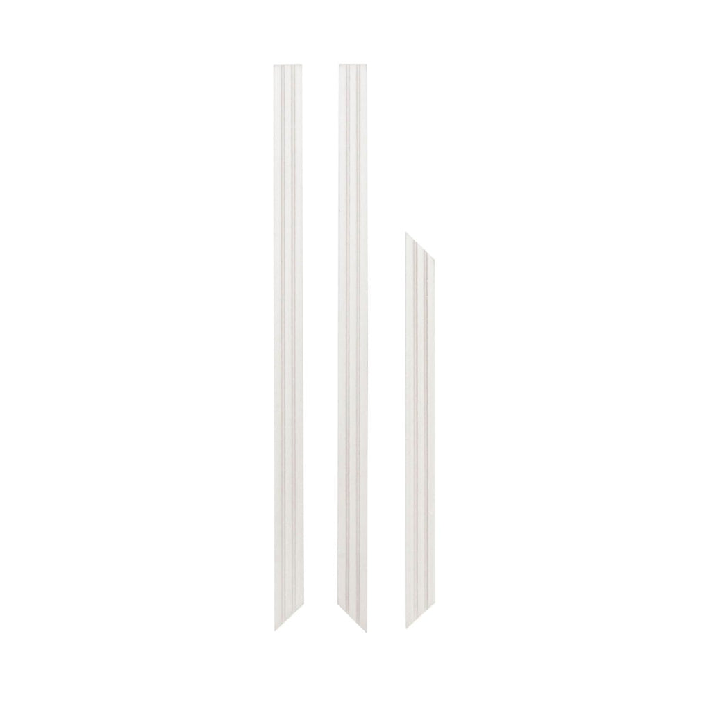 Cutemini 1:12 Scale Dollhouse Window with 28 Panes – White Wooden Miniature Frame for DIY Dollhouse Decor