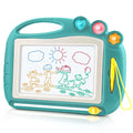 Daisiki Magnetic Drawing Board for Toddlers Ages 1-3 – Portable, Non-Toxic, with Stamps and Sliding Eraser