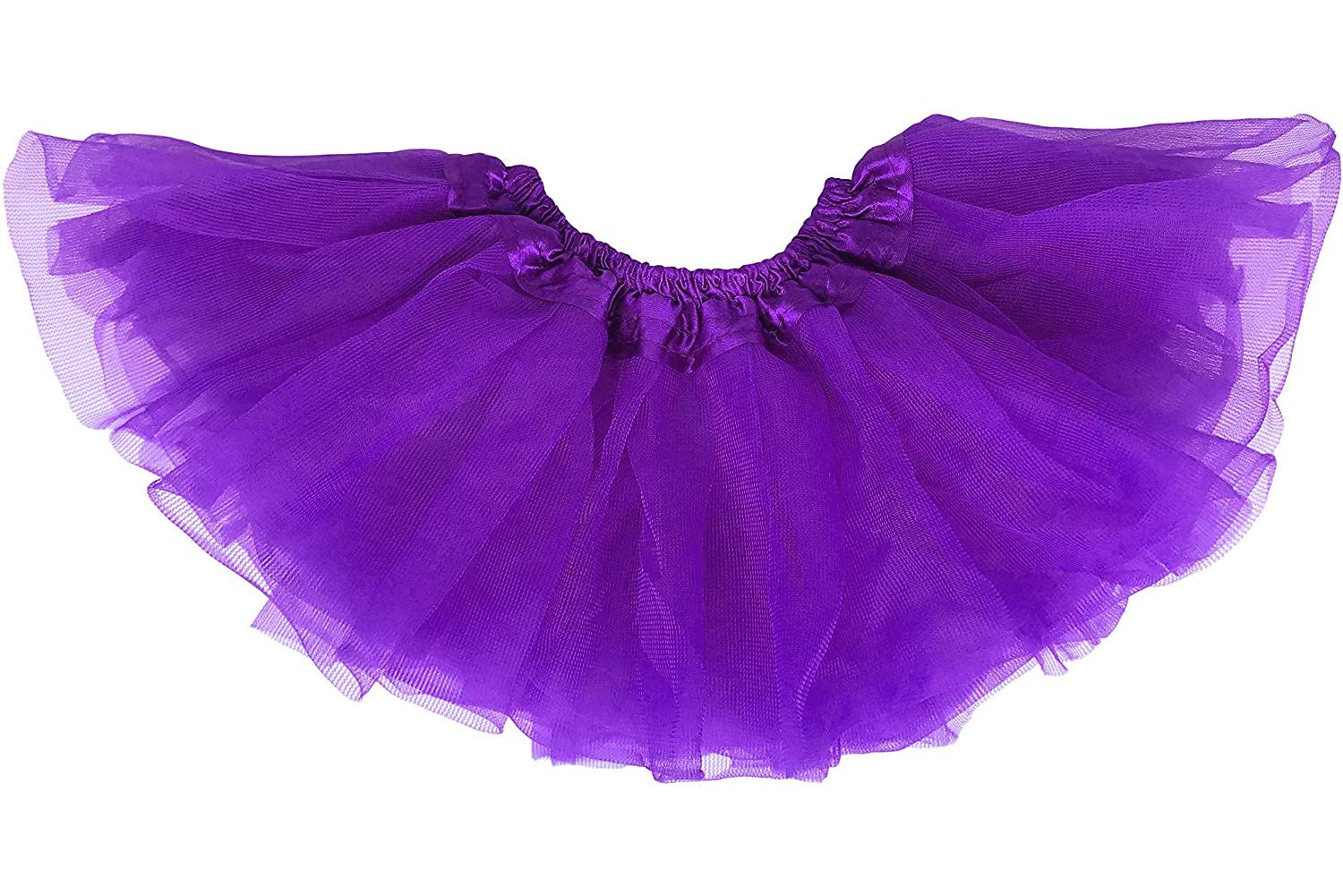 Dancina Tutu Skirt for Girls – Ages 0M to 13Y, Fluffy Tulle with Soft Elastic Waist