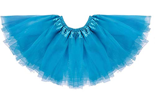 Dancina Tutu Skirt for Girls – Fluffy Tulle with Soft Elastic Waist, Sizes 0M to 13Y