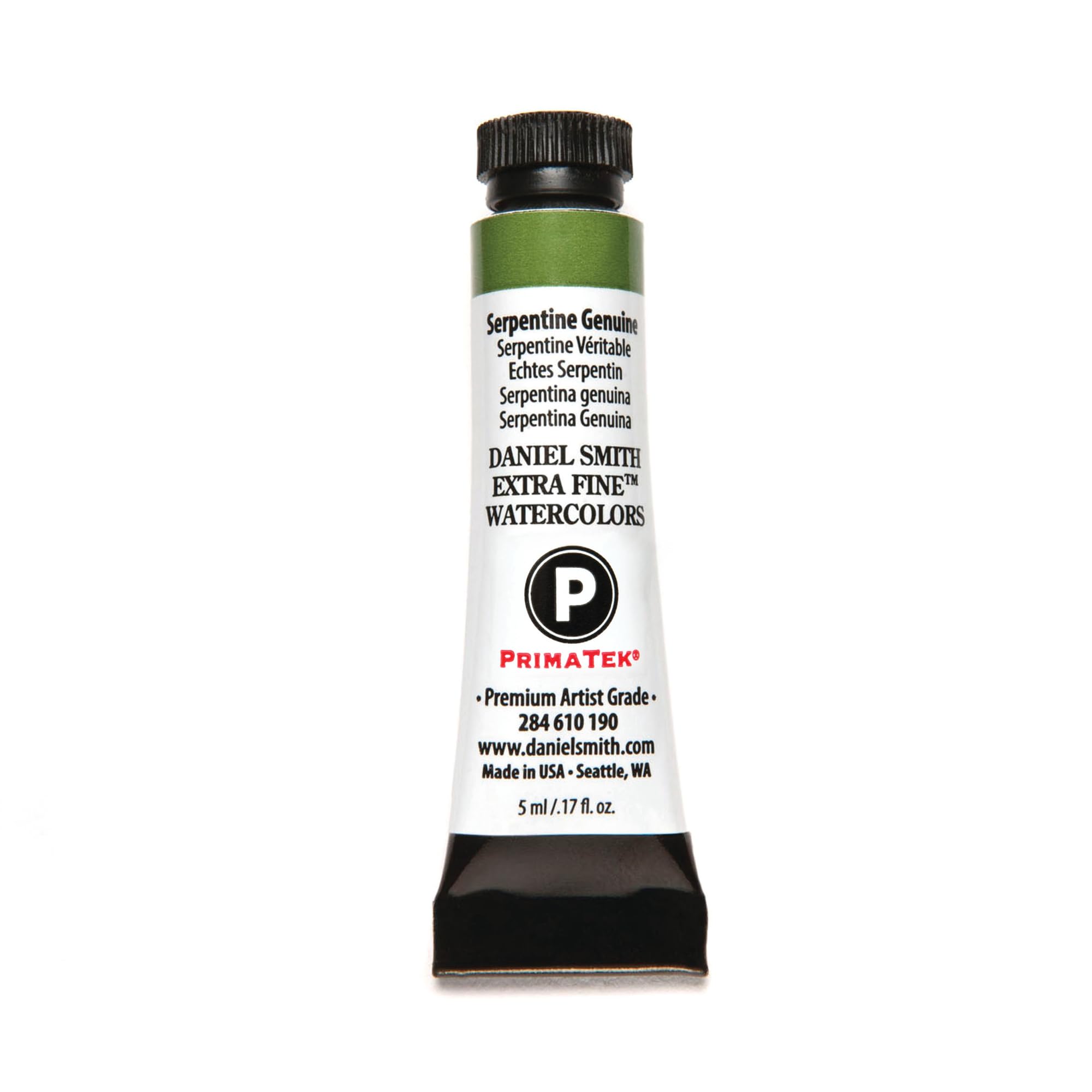 Daniel Smith Serpentine Genuine Extra Fine Watercolor, 5ml Tube – Rare Australian Stichtite Mineral Pigment