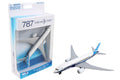 Daron Boeing 787 Die-Cast Metal Airplane Model – 5.75-Inch Toy with Rolling Wheels, Ages 3+