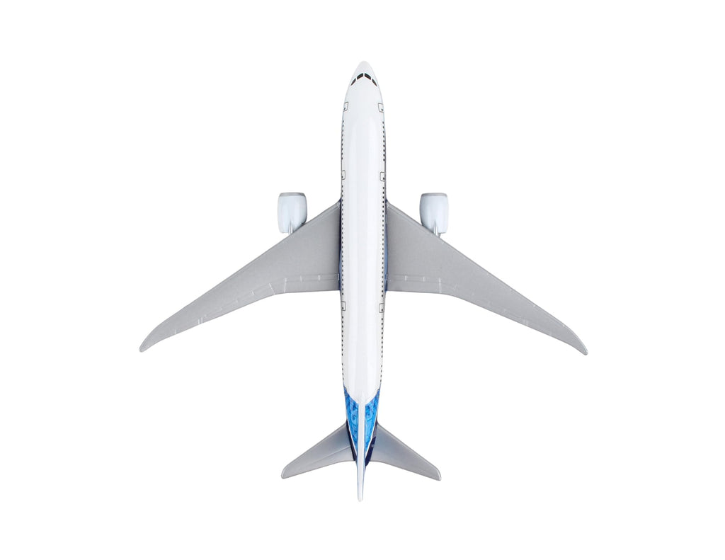 Daron Boeing 787 Die-Cast Metal Airplane Model – 5.75-Inch Toy with Rolling Wheels, Ages 3+