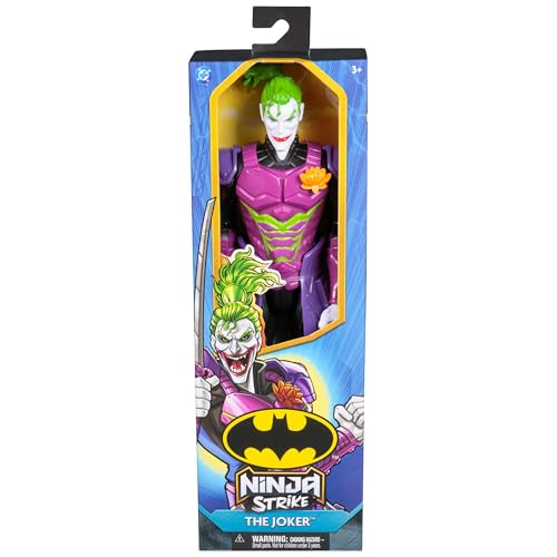 DC Comics Batman Ninja Strike 12-Inch The Joker Action Figure – Ninja Style for Play and Display