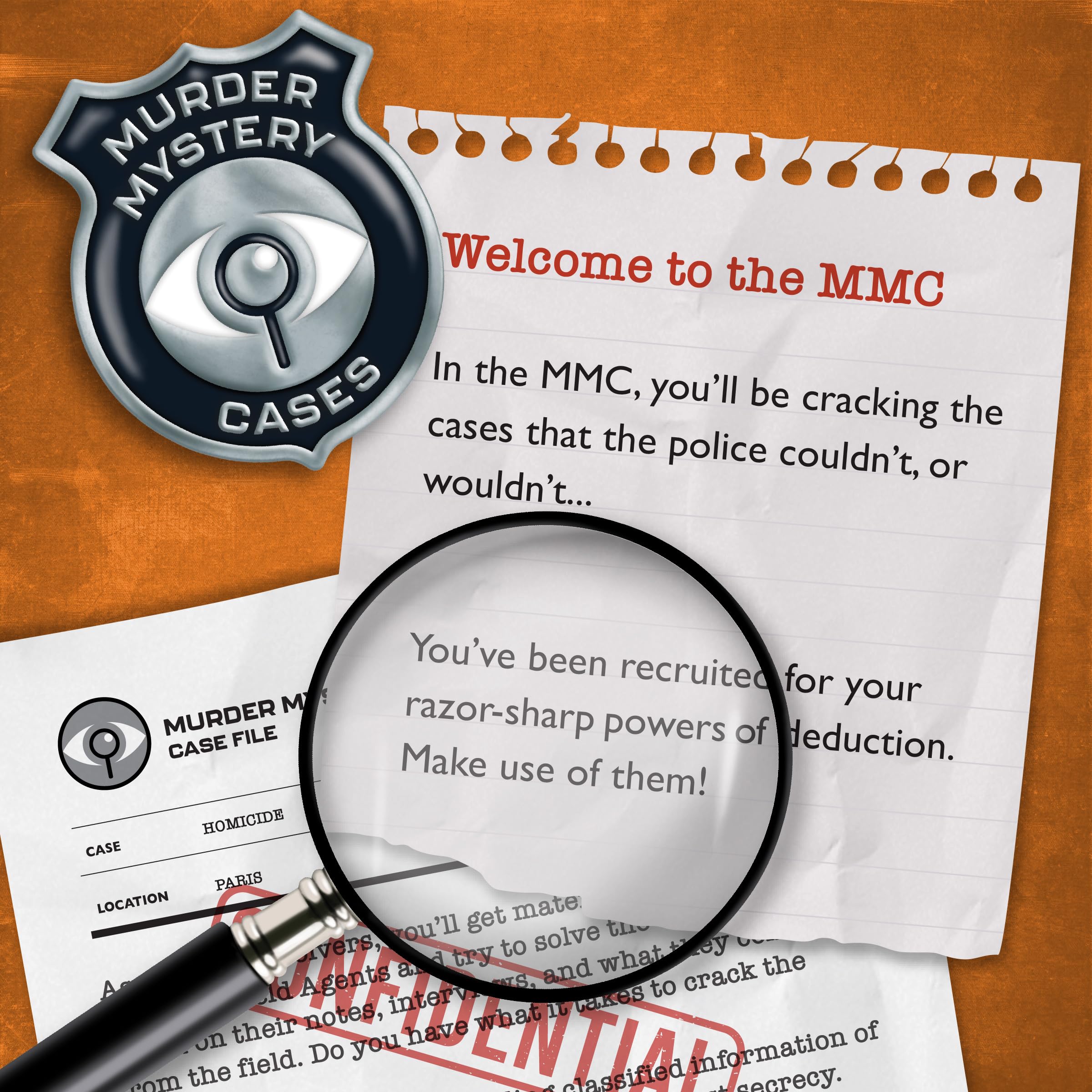 Death at Area 51 – Cold Case Murder Mystery Game for Adults with 47 Evidence Pieces