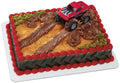 DecoPac Monster Truck Cake Topper DecoSet – 4-Inch Rolling Toy and Decoration