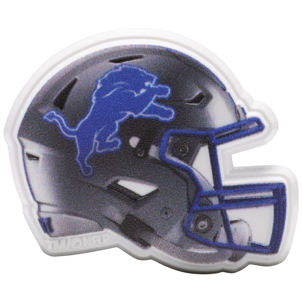 DecoPac NFL Detroit Lions Helmet Cupcake Rings, 24-Pack – Officially Licensed Football Cake Toppers