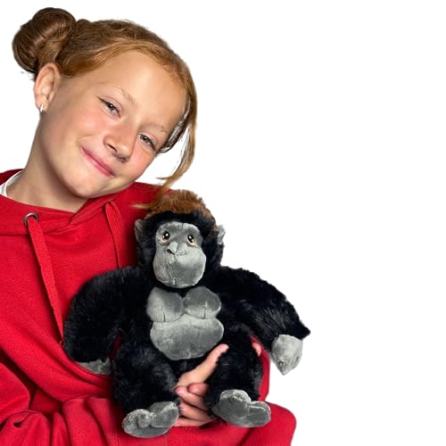 Deluxe Paws 100% Recycled Gorilla Plush Toy – Eco-Friendly Soft Toy from Birth