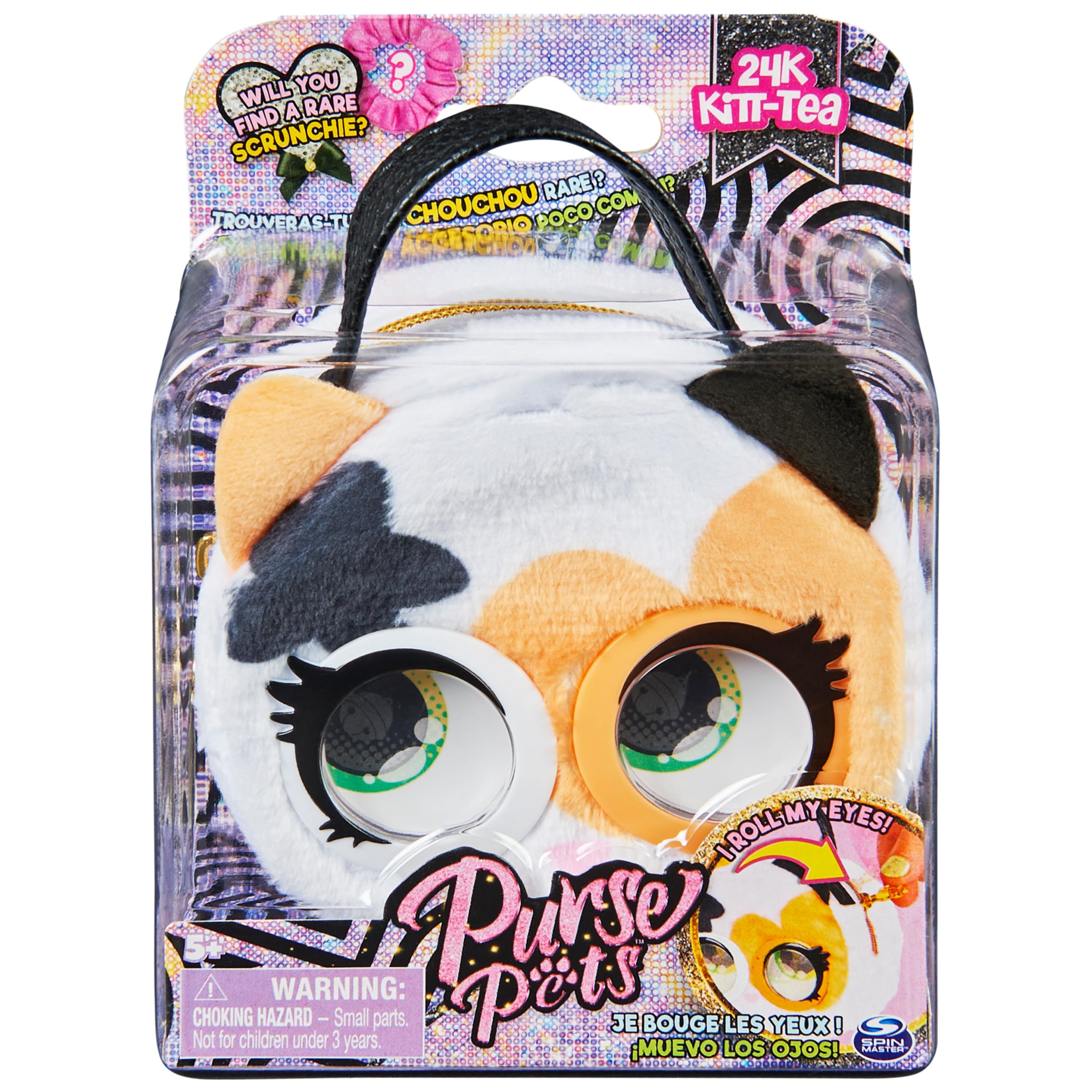Denim Deerie Micro Purse Pets Purse – Sassy Eye Roll Mini Bag for Kids