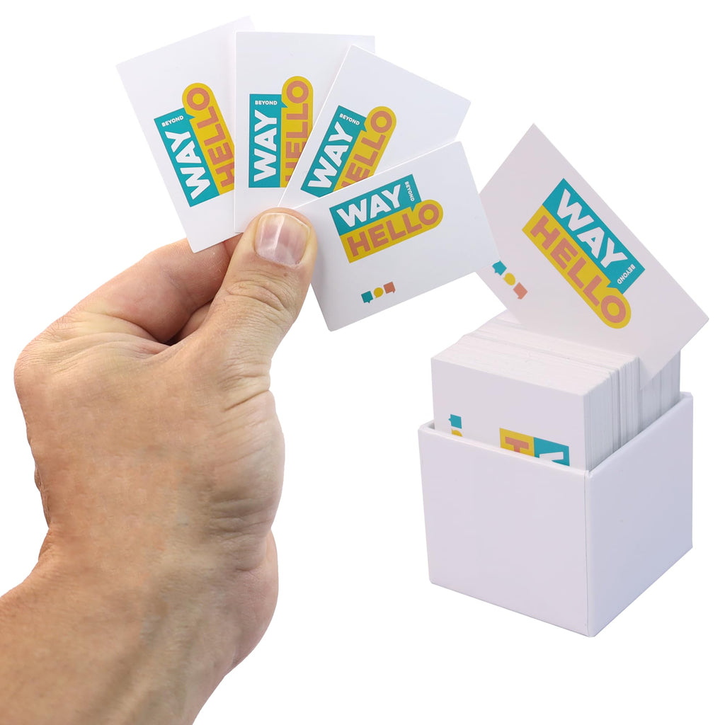 Dessie Way Beyond Hello Conversation Cards - 120 Questions for Couples, Families & More