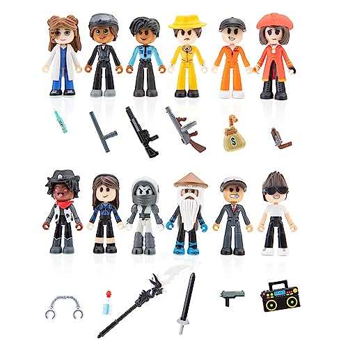 DevSeries Mystery Figures 6 Pack – 2.75-Inch Blind Box Action Figures with Mix & Match Parts and Exclusive Virtual Code