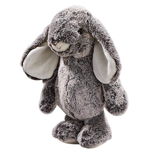 DILLY DUDU 10-Inch Woodland Bunny Rabbit Plush Toy – Soft, Huggable, and Machine Washable