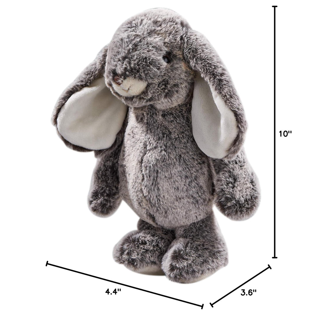 DILLY DUDU 10-Inch Woodland Bunny Rabbit Plush Toy – Soft, Huggable, and Machine Washable