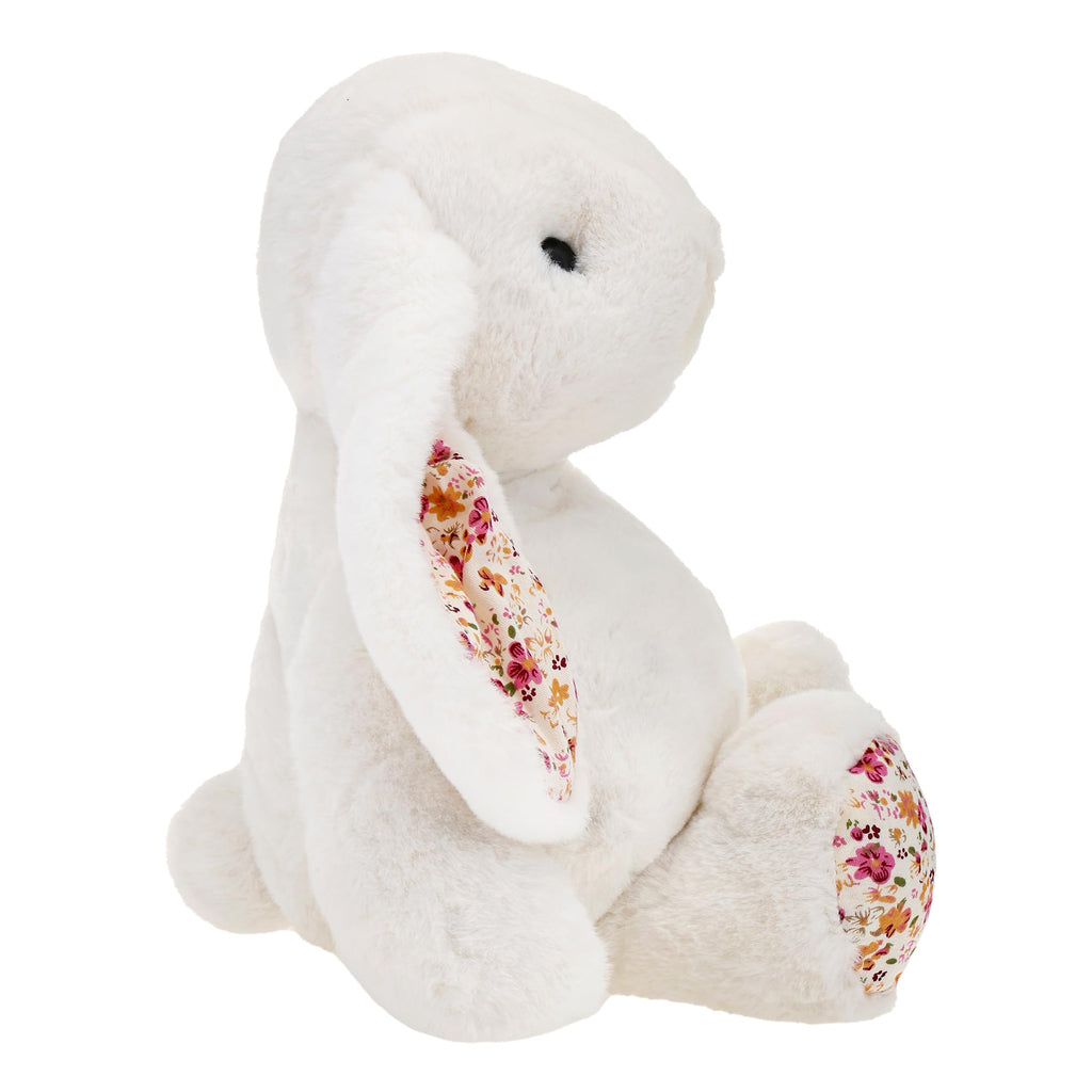 DILLY DUDU White Bunny Stuffed Animal – 14 Inch Soft Plush Toy