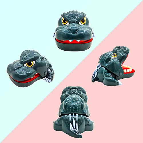 Dinosaur Dentist Game for Kids – Biting Finger Toy with Push Teeth (6.2x3.3x3.1 inches)