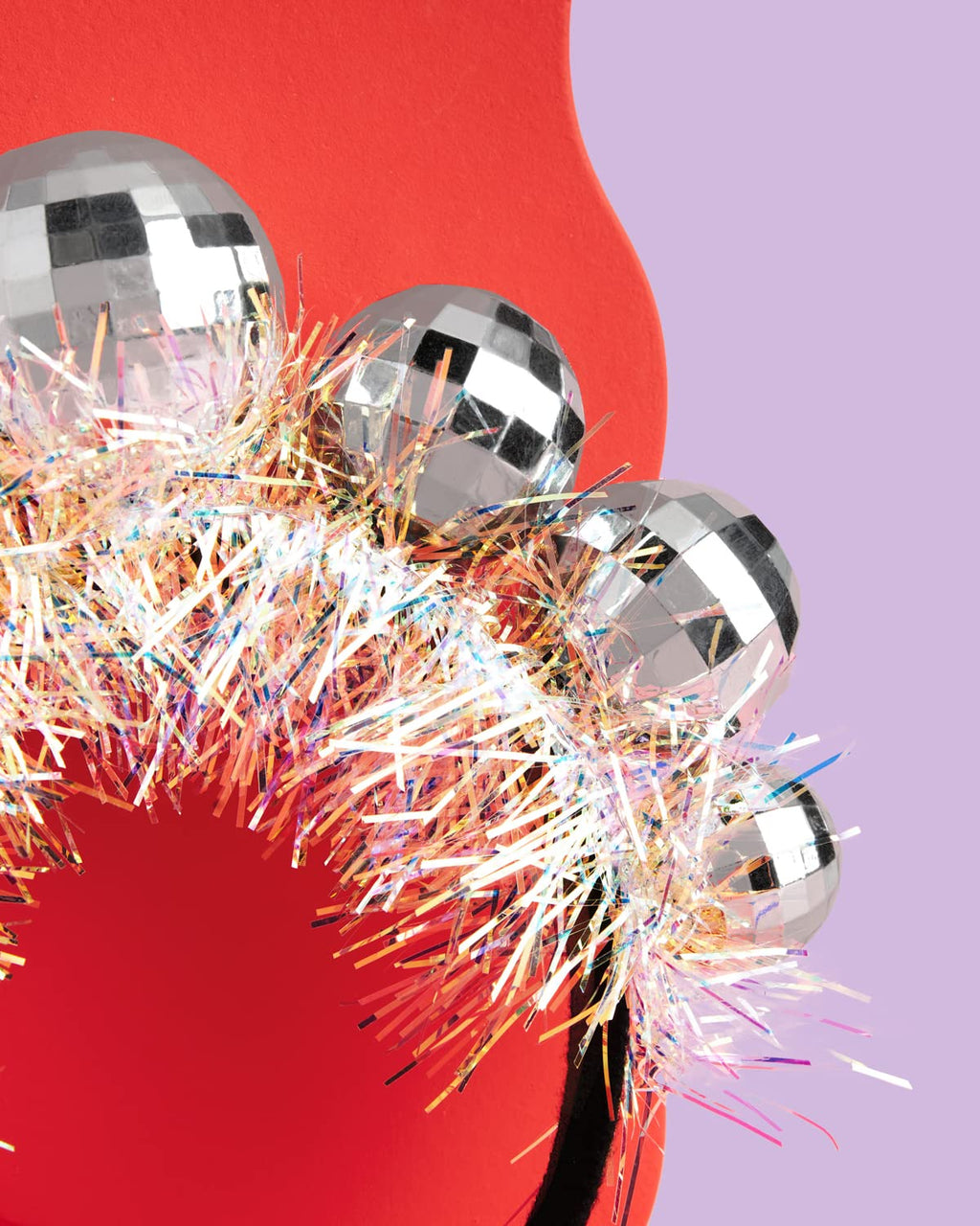 Disco Headband with 5 Shiny Balls – Comfort Fit for Adults and Kids